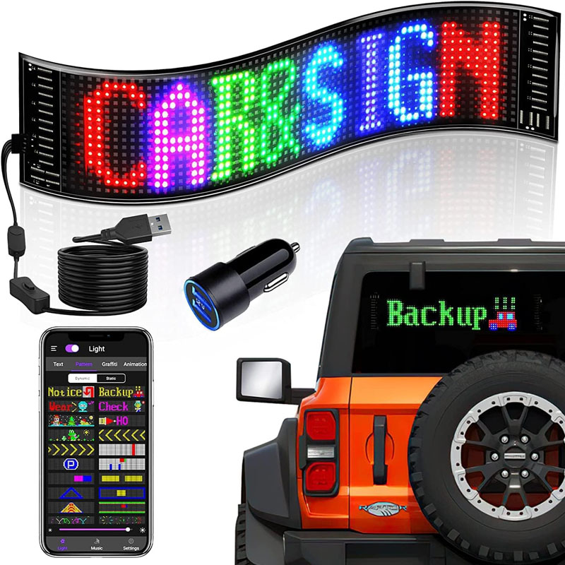 ປ້າຍ LED ສໍາລັບລົດ